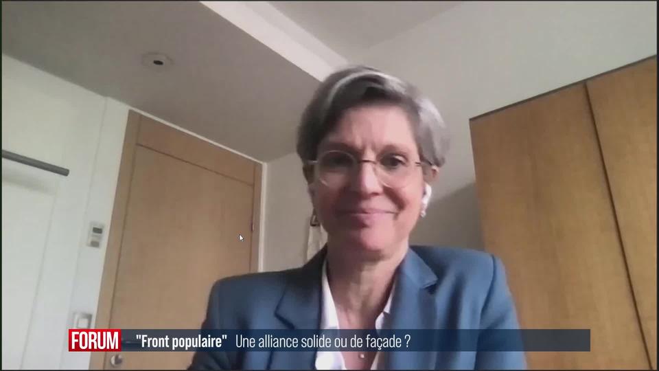 Le "Front populaire" de la gauche française, une alliance solide ou de façade? Interview de Sandrine Rousseau