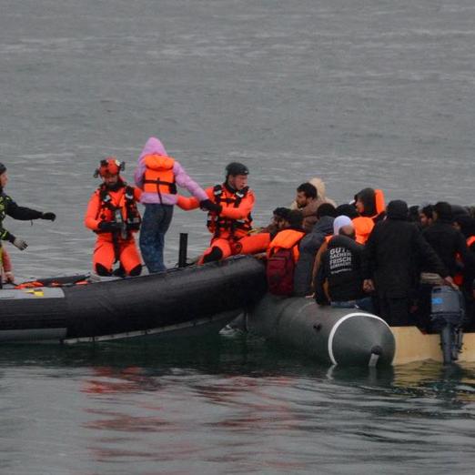 Mi-juillet, quatre migrants étaient déjà décédés au large de Boulogne-sur-Mer lors d'une tentative de traversée de nuit. [Keystone - Prefecture Maritime]