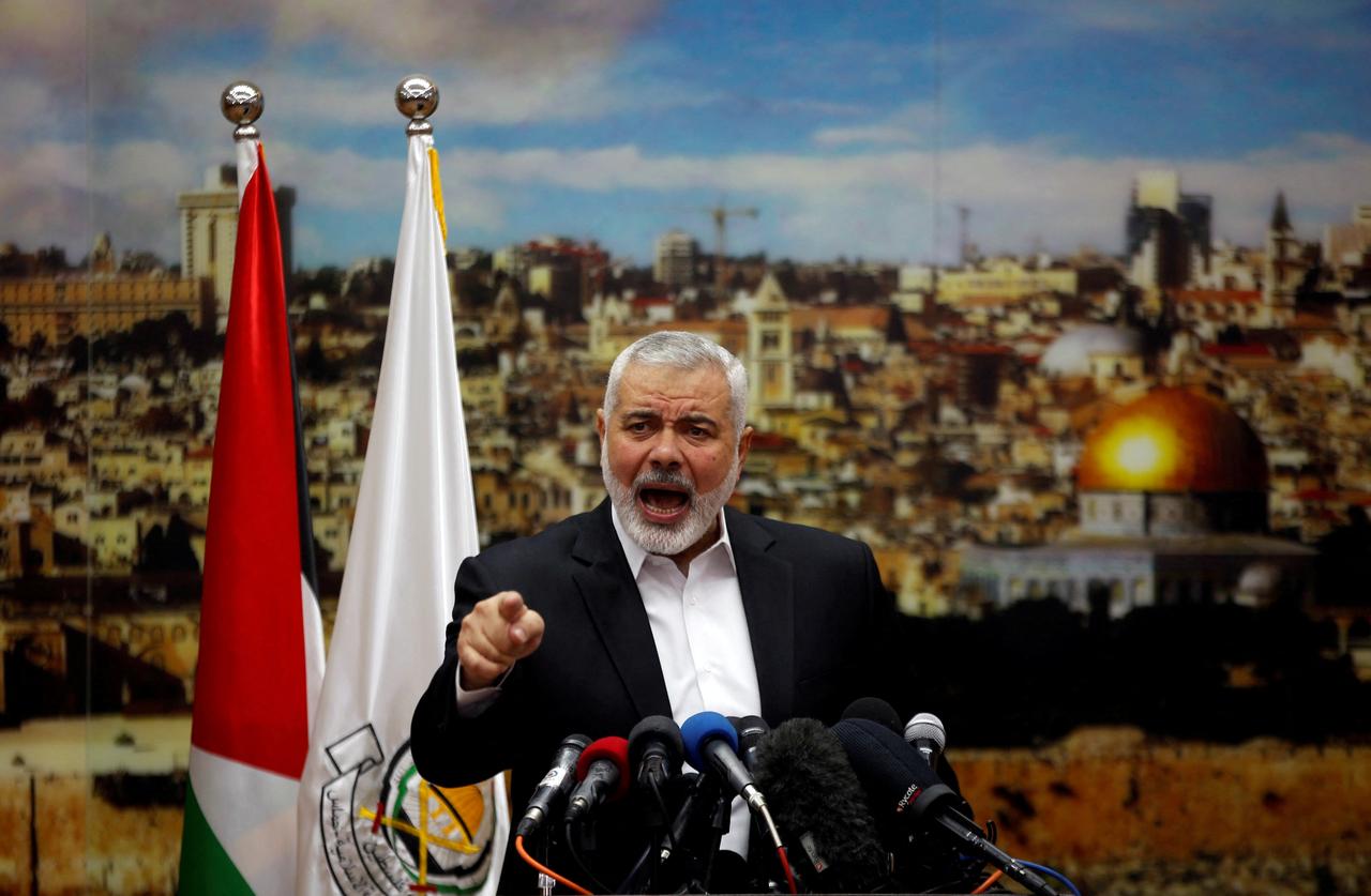 Le chef politique du Hamas Ismail Haniyeh a été tué dans une frappe israélienne. [REUTERS - Mohammed Salem]