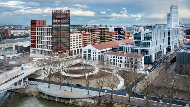 Le département de Seine Saint-Denis, le plus pauvre de France métropolitaine, a indéniablement bénéficié d’un « effet Jeux ». [APA/Keystone - ANNE-CLAUDE BARBIER]