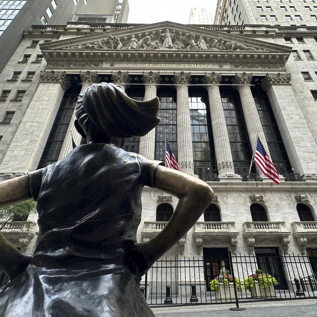 La campagne présidentielle américaine aurait un impact sur les marchés financiers de Wall Street (NY). [Keystone/AP Photo - Peter Morgan]