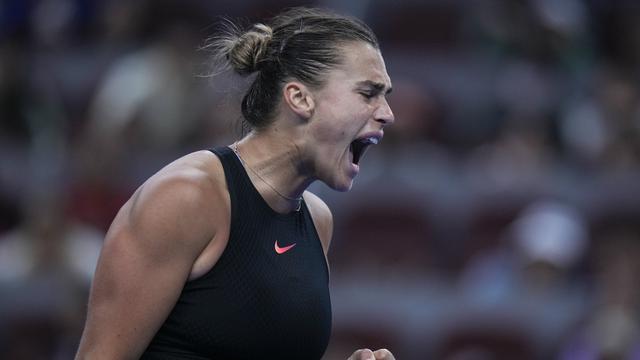 Aryna Sabalenka est la nouvelle no1 du circuit féminin. [KEYSTONE - ANDY WONG]