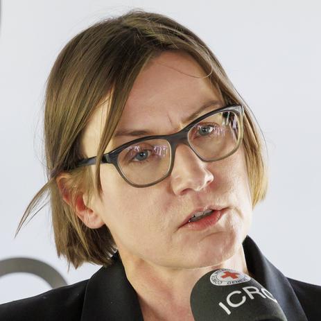 La présidente du CICR, Mirjana Spoljaric. [keystone - Salvatore Di Nolfi]