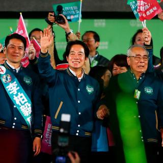 Les enjeux des élections à Taiwan. [Keystone - EPA/Daniel Ceng]