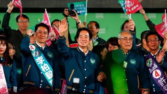 Les enjeux des élections à Taiwan. [Keystone - EPA/Daniel Ceng]
