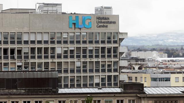 Les HUG à Genève. [Keystone - Salvatore Di Nolfi]