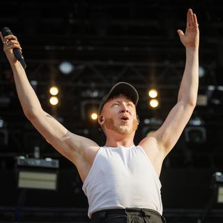 Eddy de Pretto au Paléo festival. [Keystone - Valentin Flauraud]