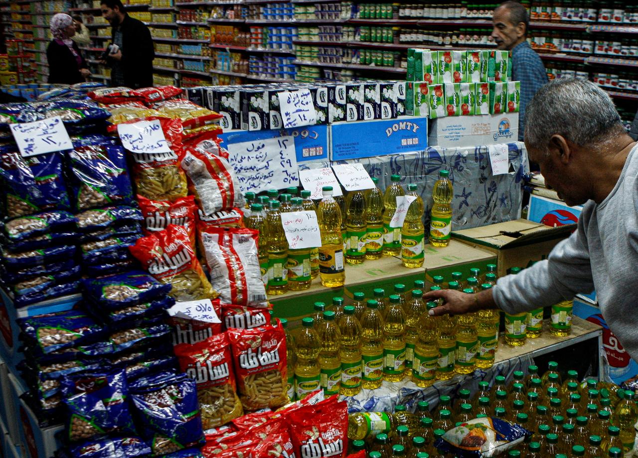 Dans un magasin égyptien. [Reuters - Shokry Hussien]