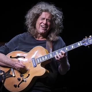 Pat Metheny, guitariste. [Keystone - © EPA / Javier Etxezarreta]