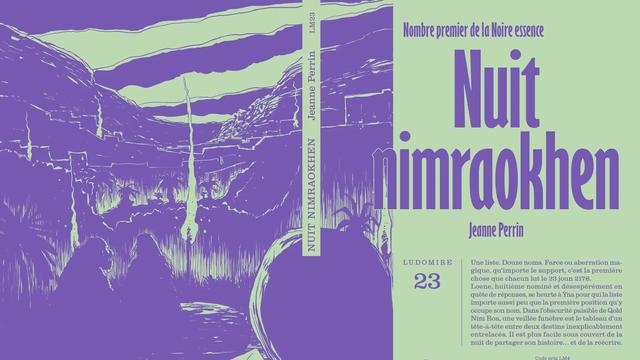 La couverture du livre "Nuit nimraokhen" de Jeanne Perrin. [Editions PVH]