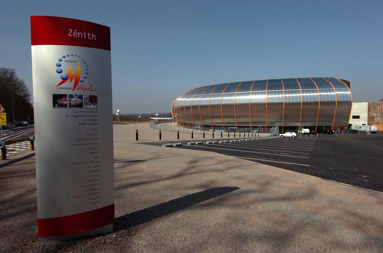 Le Zénith de Limoges est doté d'une capacité de 6000 places. [AFP - ANTOINE PARAT]