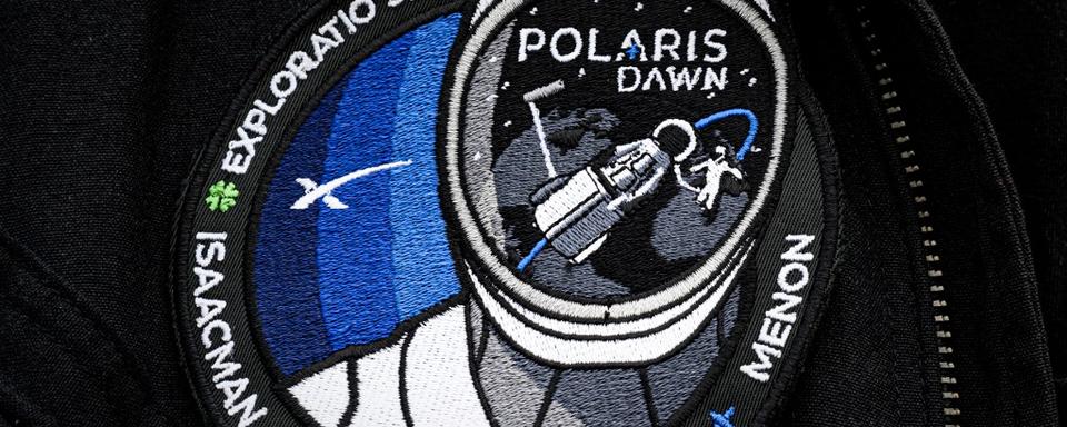 Le logo de la mission "Polaris Dawn". [AFP - POLARIS PROGRAM / JOHN KRAUS]