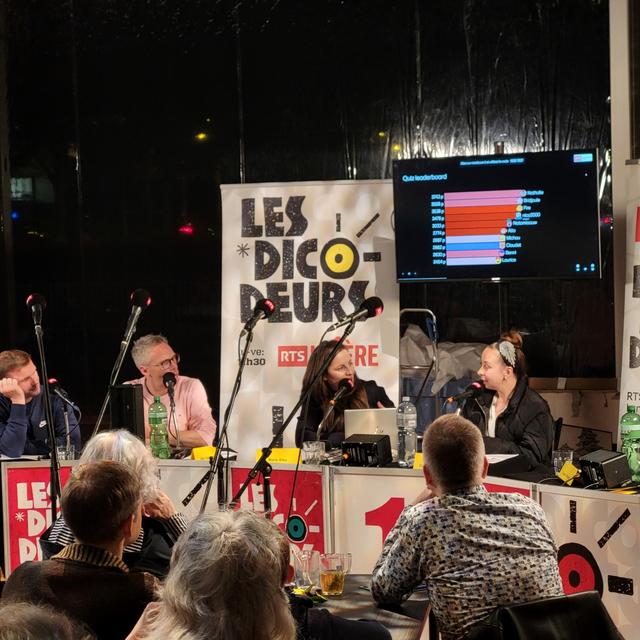 Les Dicodeurs avec Capucine Lhemanne du 18 au 22 novembre 2024 (1-5). [RTS - © Arielle Serex / Les Dicodeurs]