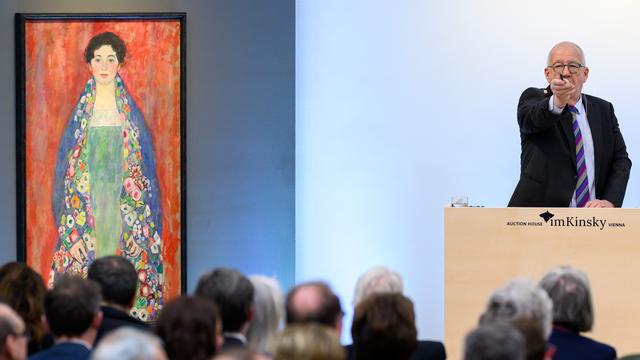 La peinture "Portrait de Miss Lieser" de Gustav Klimt a été vendu aux enchères pour