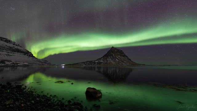 Aurore boréale en Islande [DR - Lionel Peyraud]