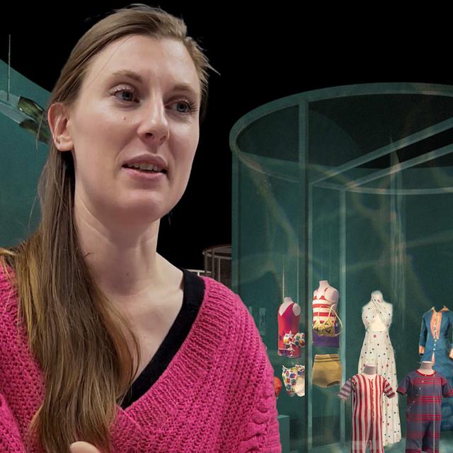 Sophie Lemahieu, commissaire de l’expo ‘‘Mode et sport, d’un podium à l’autre’’ au Musée olympique de Lausanne. [Musée olympique - DR]