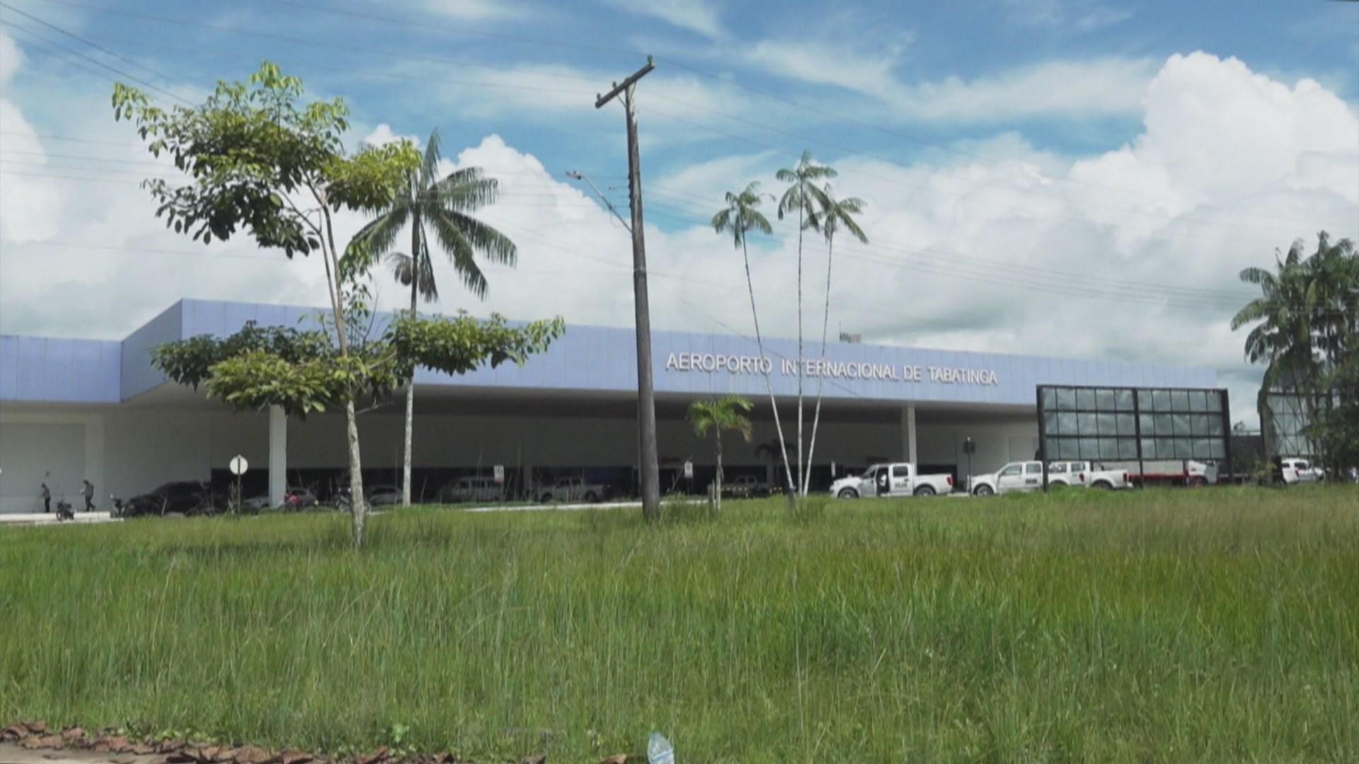 L'aéroport de Tabatinga, au Brésil. [RTS]