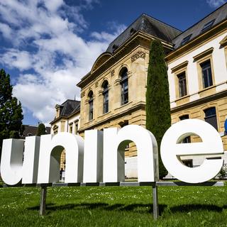 L'université de Neuchâtel. [KEYSTONE - Jean-Christophe Bott]