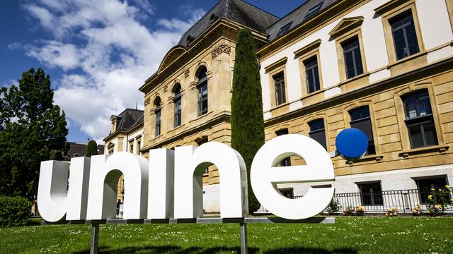 L'université de Neuchâtel. [KEYSTONE - Jean-Christophe Bott]