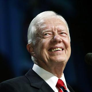 Le 39e président des Etats-Unis Jimmy carter s'est éteint dimanche à l'âge de 100 ans. [Keystone - EPA/Chris Kleponis]