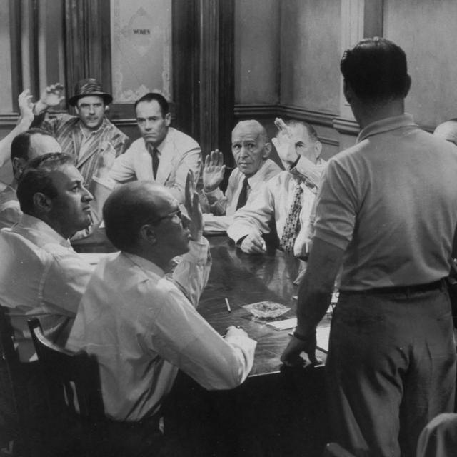 12 Angry Men (Douze hommes en colère), Sydney Lumet, 1957. [AFP - Archives du 7eme Art / Photo12]