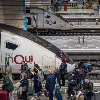 Le réseau de TGV en France est fortement perturbé après plusieurs "actes de malveillance". [EPA/Keystone - Christophe Petit Tesson]