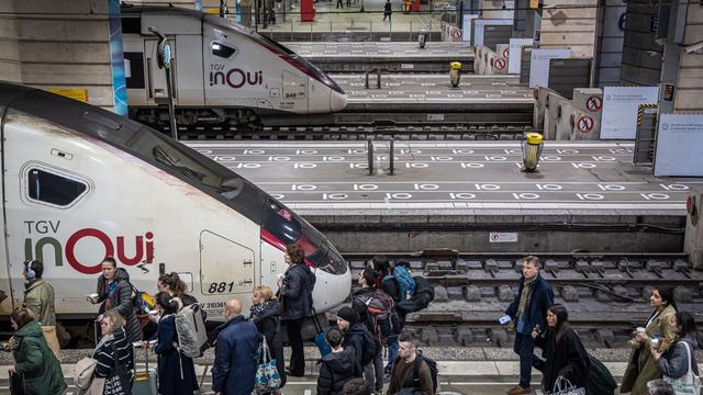 Le réseau de TGV en France est fortement perturbé après plusieurs "actes de malveillance". [EPA/Keystone - Christophe Petit Tesson]