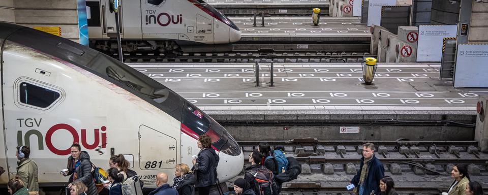 Le réseau de TGV en France est fortement perturbé après plusieurs "actes de malveillance". [EPA/Keystone - Christophe Petit Tesson]