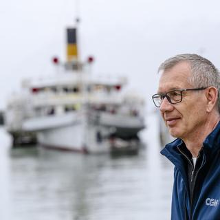 Pierre Imhof, directeur général de la CGN. [Keystone - Jean-Christophe Bott]