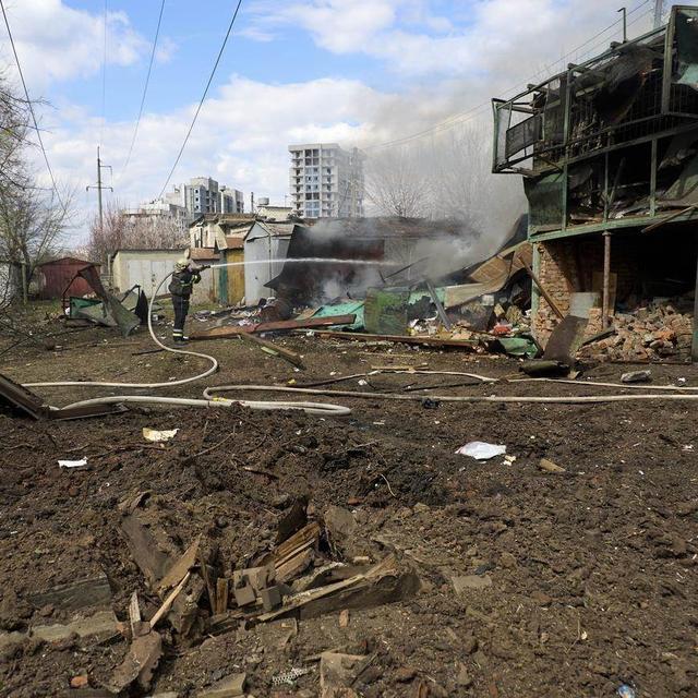 La Russie a lancé vendredi une offensive dans la région de Kharkiv a annoncé la défense ukrainienne. [Keystone]