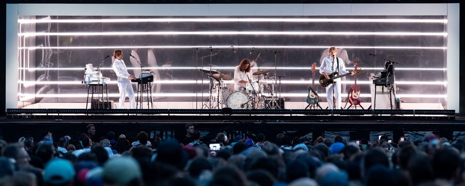 Le groupe Air sur la Scène du lac au Montreux Jazz Festival. [MJF 2024 - Lionel Flusin]