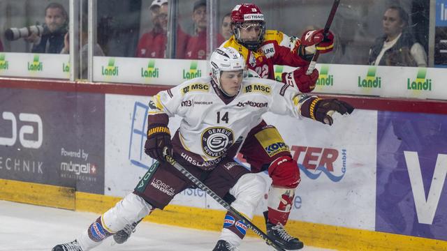 Giancarlo Chanton disputera ses premières minutes sous le maillot suisse. [KEYSTONE - PETER SCHNEIDER]