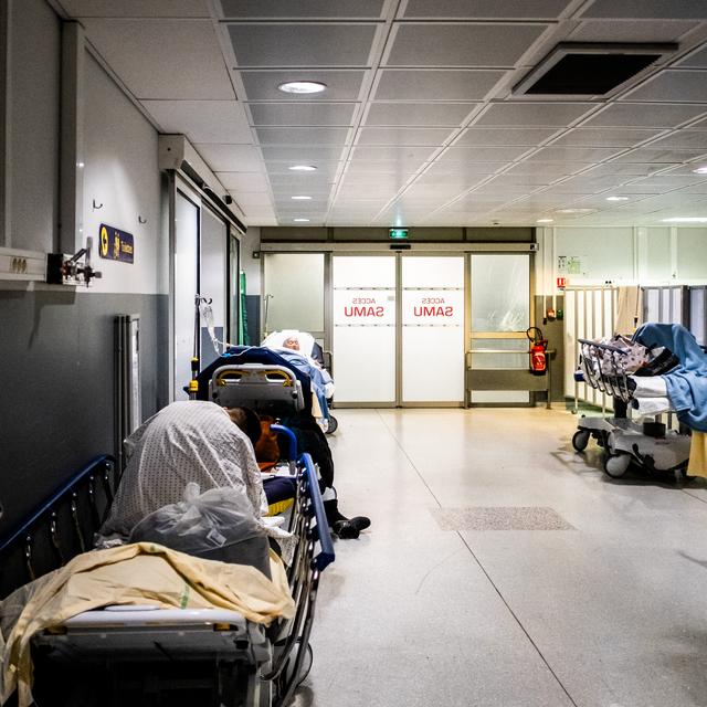 Hôpital de Perpignan, le 31 décembre 2023. [AFP - JC MILHET]
