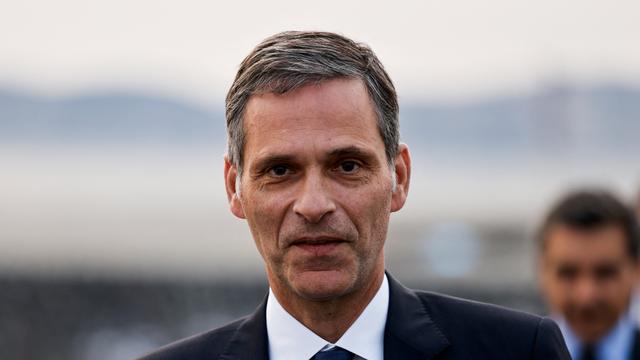 Le directeur général de la société française de transport et d'expédition de conteneurs CMA CGM Rodolphe Saadé, ici photographié à Marseille, le 27 juin 2023. [via REUTERS - LUDOVIC MARIN]