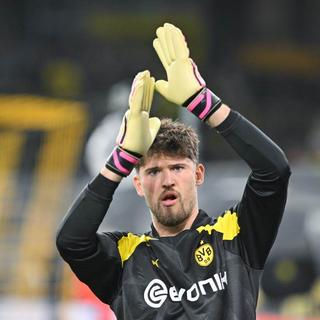 Dortmund peut à nouveau compter sur Gregor Kobel. [Keystone]