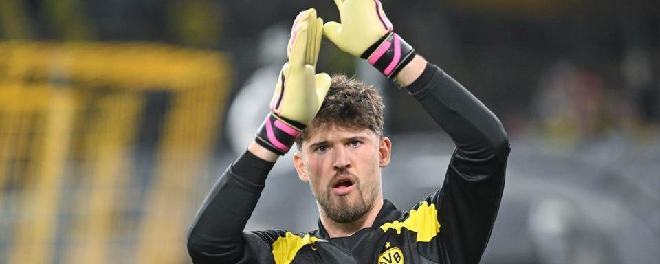 Dortmund peut à nouveau compter sur Gregor Kobel. [Keystone]