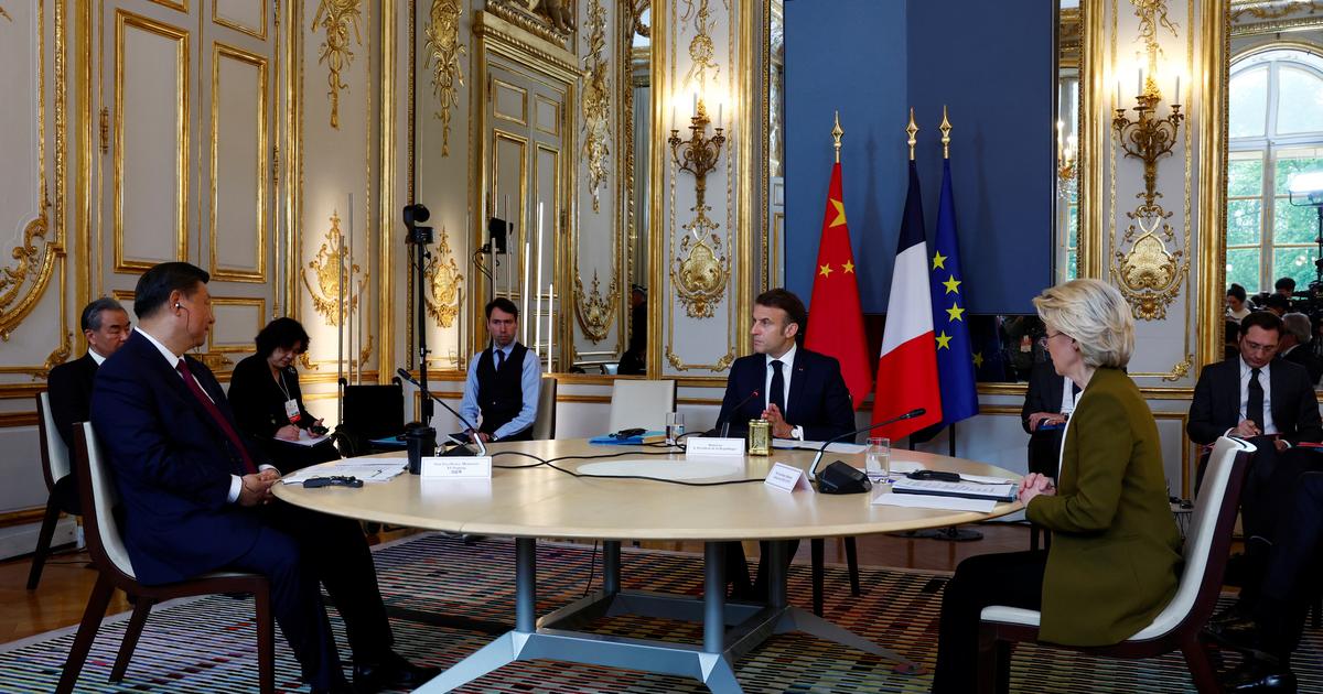 In Paris gibt es europäisch-chinesische Spannungen über den Handel, aber es gibt eine gemeinsame Forderung nach einem „olympischen Waffenstillstand“ – rts.ch