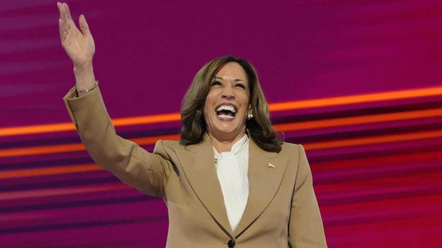 Les démocrates américains ont sacré mardi à Chicago Kamala Harris comme la candidate de leur parti. [KEYSTONE]