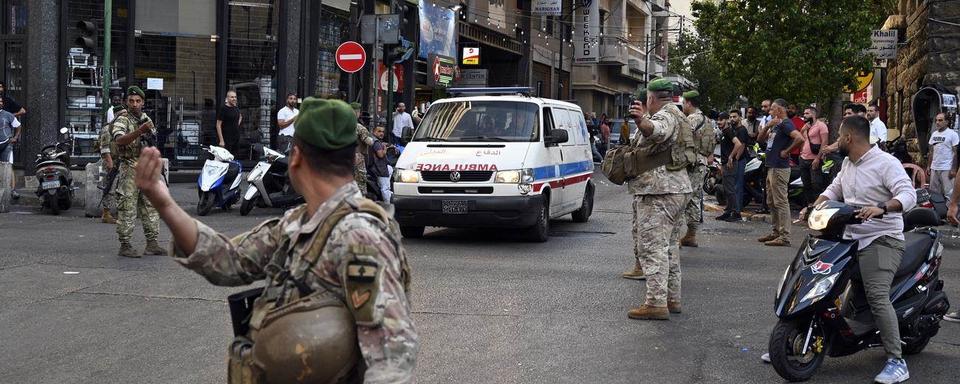 L'eplosion des bipeurs a fait de nombreux blessés dans les rangs du Hezbollah au Liban. [Keystone]