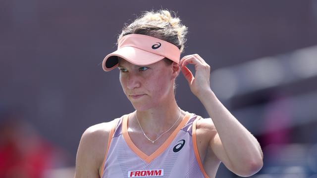 Viktorija Golubic (ici lors de l'US Open) n'en finit pas de connaître des désillusions au 1er tour. [IMAGO - Mark Greenwood]