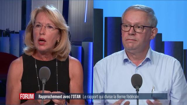 Un rapport qui préconise un rapprochement avec l’OTAN divise: débat avec Jacqueline de Quattro et Pierre-Alain Fridez (vidéo)