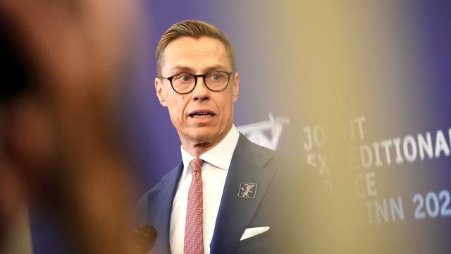 Câble sous-marin rompu en mer Baltique: le président finlandais veut "éliminer" les "risques" de la flotte fantôme russe. [KEYSTONE - SERGEI GRITS]