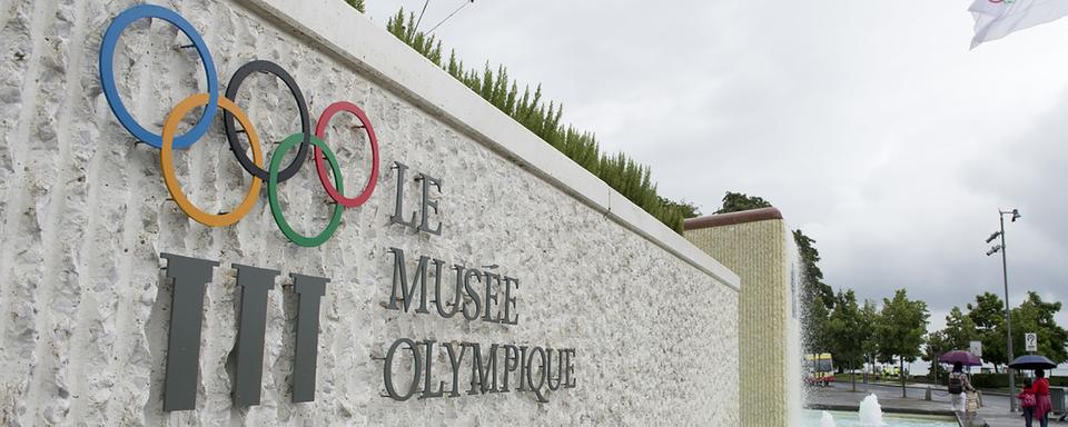 Le Musée Olympique à Lausanne. [Keystone - Anthony Anex]