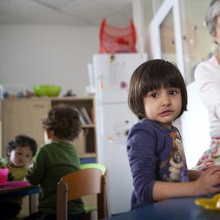 La cuisine en crèche. [AFP - AMELIE-BENOIST / BSIP]