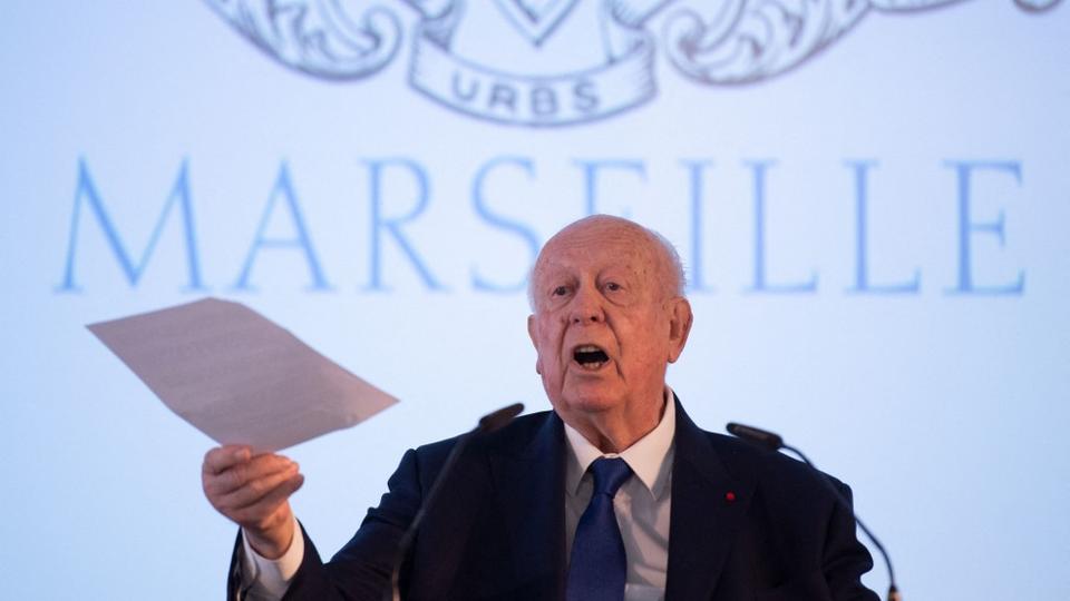 L'ancien maire de Marseille Jean-Claude Gaudin est décédé à 84 ans. [AFP - CHRISTOPHE SIMON]