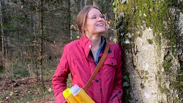 Canton de Soleure: Mélila Saucy ingénieure et garde-forestière défend une sylviculture proche de la nature. [RTS - Lucile Solari]