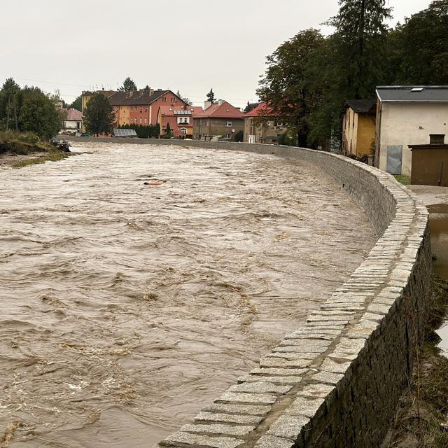 La tempête Boris a provoqué d'importantes inondations et tué trois personnes en Pologne. [Keystone/EPA - Michal Meissner]