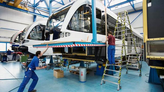 Stadler Altenrhein demande du chômage partiel pour 119 employés. [Keystone]