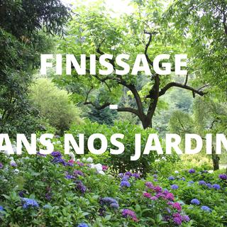 Affiche "Exposition « Dans nos jardins »". [archipelsion.ch]