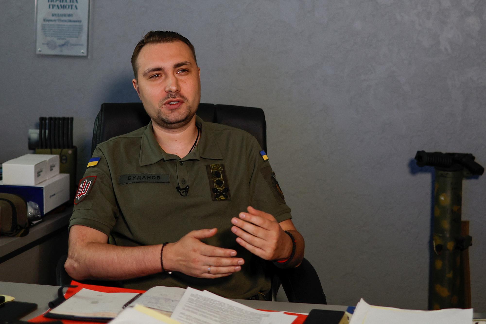 Le chef du renseignement militaire Kyrylo Boudanov (ici en juin 2022). [Reuters - Valentyn Ogirenko]